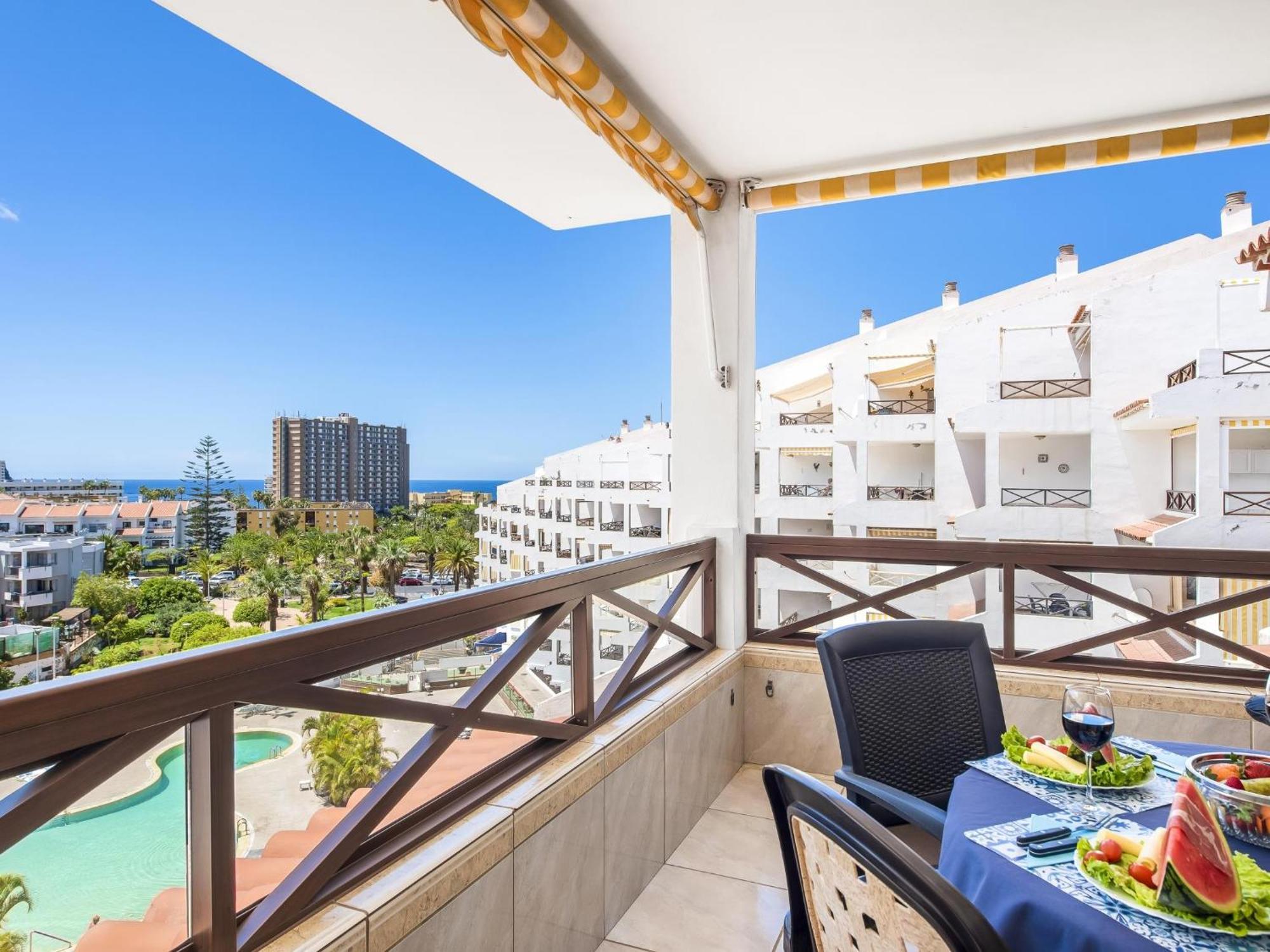 228 Chic Studio 'San Marino' Spectacular Terrace Los Cristianos  Eksteriør billede