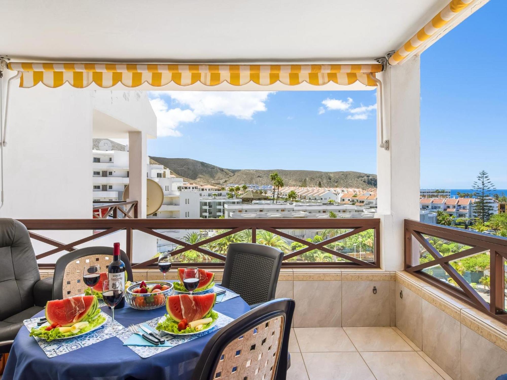 228 Chic Studio 'San Marino' Spectacular Terrace Los Cristianos  Eksteriør billede